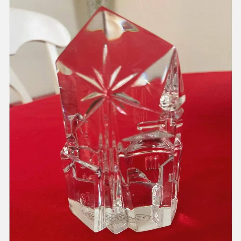 Avon Bethlehem Star Crystal Christmas Gallery Original 1984 German, Paperweight